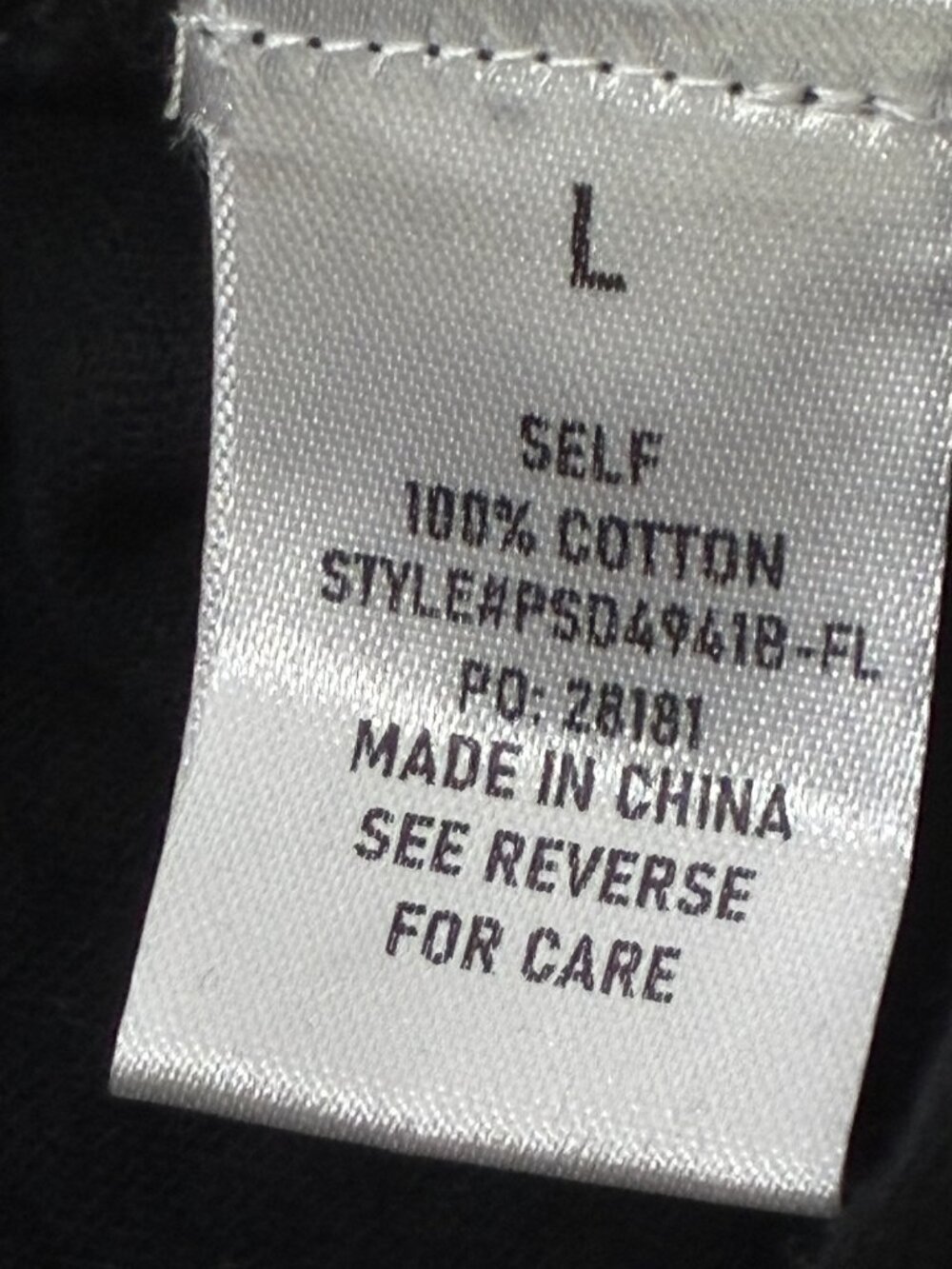 Baltic Born Aizey Black Button-Up slub cotton gauzy Maxi Dress Womens Size L - Picture 4 of 9